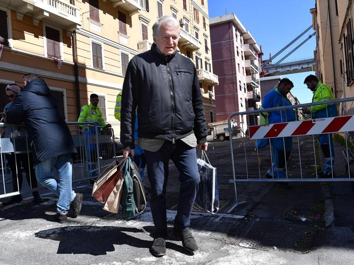 Genova, vento forte in arrivo: niente rientro a casa per gli sfollati del Morandi