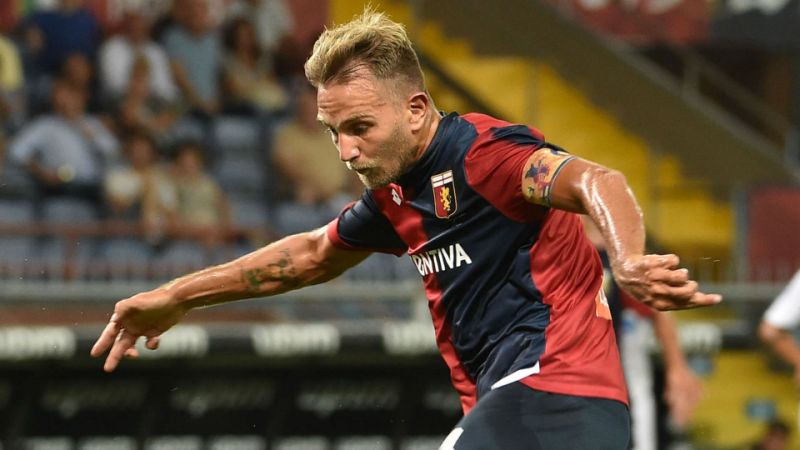 Genoa-Cagliari 1-1, Criscito tiene a galla il Grifone con un rigore nel finale