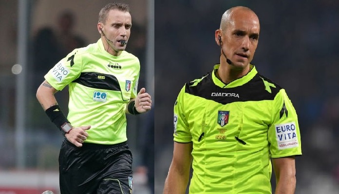 Genoa-Roma affidata a Mazzoleni, Parma-Sampdoria a Fabbri