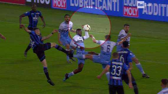 Atalanta-Lazio 0-2, l'ira di Gasperini: "Fallo di mano, un episodio gravissimo"