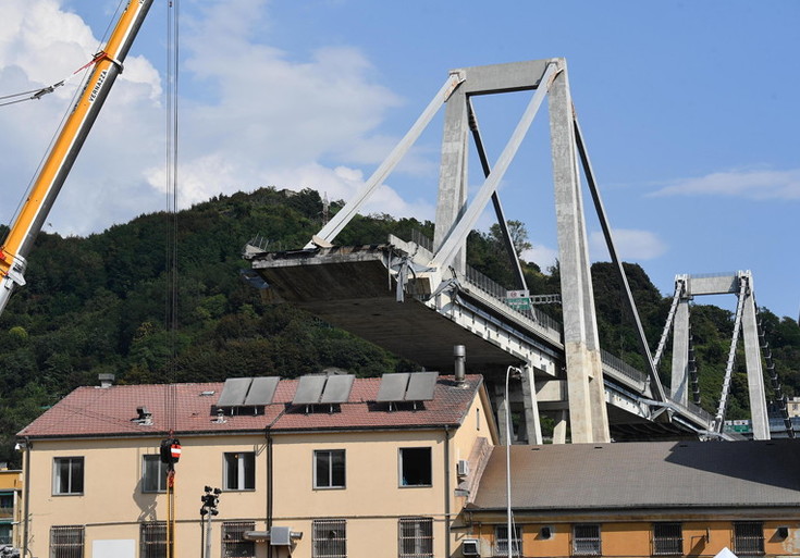 La lunga marcia della demolizione di ponte Morandi