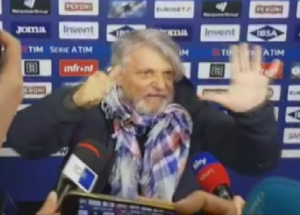 Sampdoria, Ferrero interessato al Palermo: "Amo quella città, sono in attesa di sviluppi"