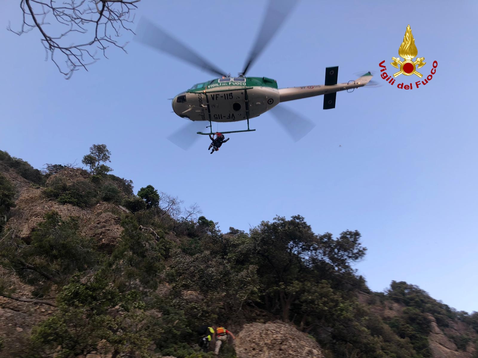 Monte di Portofino, due escursioniste inglesi soccorse da elicottero