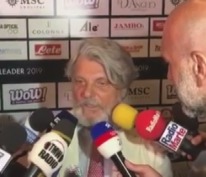 Sampdoria, Ferrero: "Lunedì incontro Giampaolo, se vuole andare in altri lidi non lo trattengo"