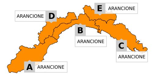 Meteo, pioggia e temporali: fino alle 14 allerta arancione su tutta la Liguria