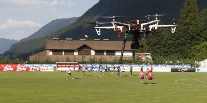 Genoa, c'è anche l'occhio elettronico del drone a seguire gli allenamenti