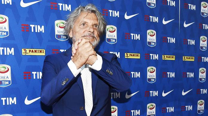Ferrero: "Cessione Sampdoria? Tutti la vogliono, nessuno la piglia"