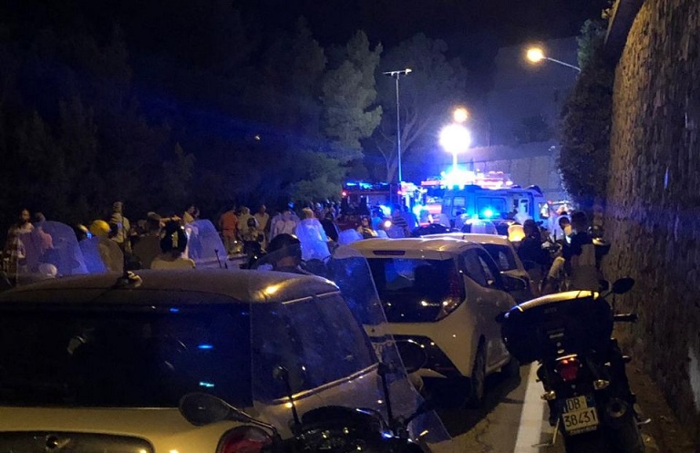 Pieve Ligure, violento scontro tra due auto nella notte