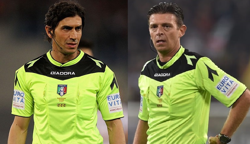 Serie A, gli arbitri per Sampdoria-Lazio e Roma-Genoa