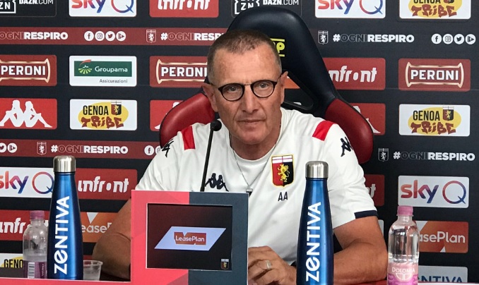 Genoa, Andreazzoli: "La squadra dovrà essere all'altezza del nostro pubblico"