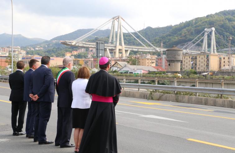 Ponte Morandi, il 14 agosto alle 11.36 campane a lutto in tutta Genova