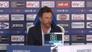 Di Francesco: "La migliore prestazione della mia Sampdoria, ma devi segnare"