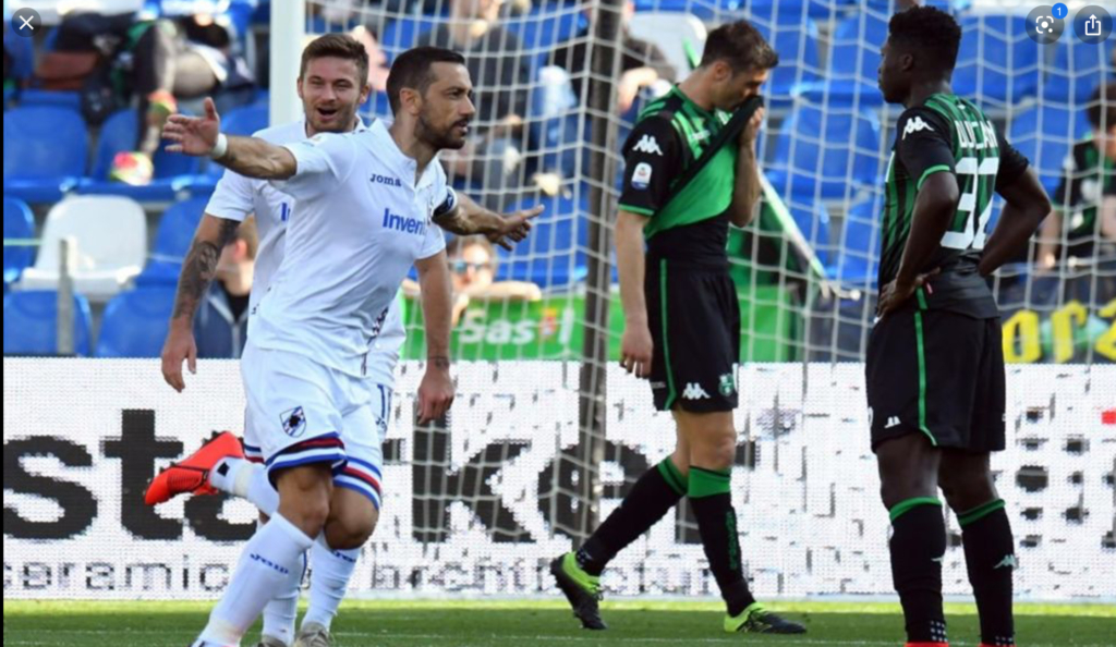 Sassuolo - Sampdoria 4-1, la cronaca live dal match