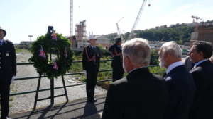 Ponte Morandi, Toti: "Entro Natale il nuovo impalcato sarà ben visibile"