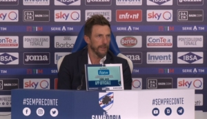 Sampdoria, Di Francesco: "Una vittoria che è un punto di partenza non di arrivo"