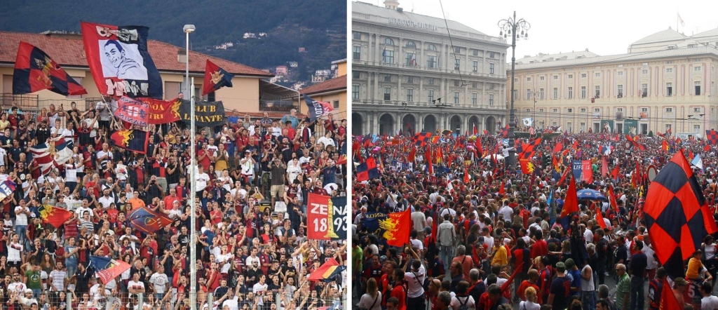 L'amichevole con l'Entella e la festa dei tifosi del Genoa: Telenord in diretta