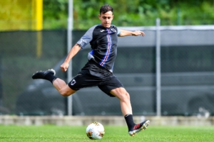 Sampdoria, primo test in gruppo a Bogliasco per Gonzalo Maroni