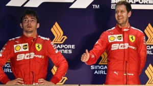 F1, impresa Ferrari a Singapore: doppietta per la Rossa