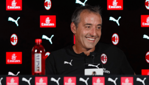 Milan, Giampaolo: "Ultima spiaggia? Non bisogna ragionare con l'io, ma con il noi"